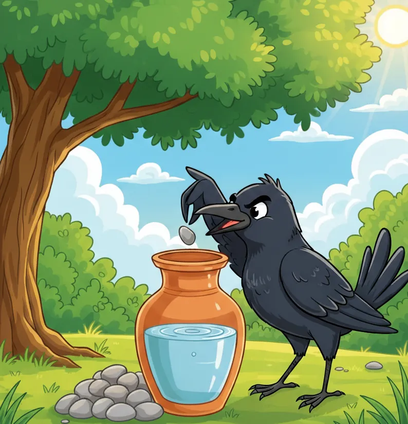 کوا اور پانی